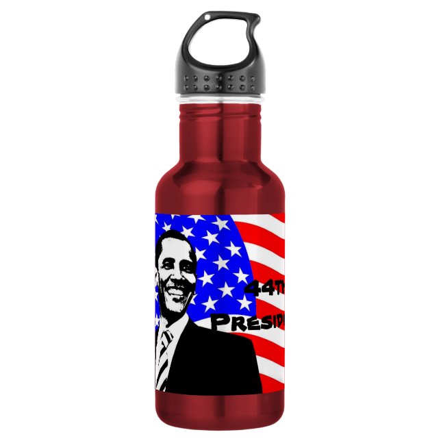 Garrafa 44, Barack Obama e Bandeira de Água (Frente)