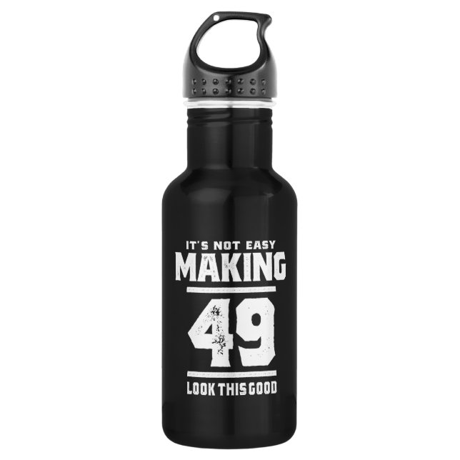 Garrafa 49 anos - 49.º presente engraçado de aniversário (Frente)