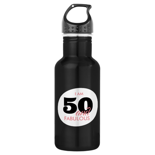 Garrafa 50 e Fabuloso Aniversário de Cinquenta Anos (Frente)