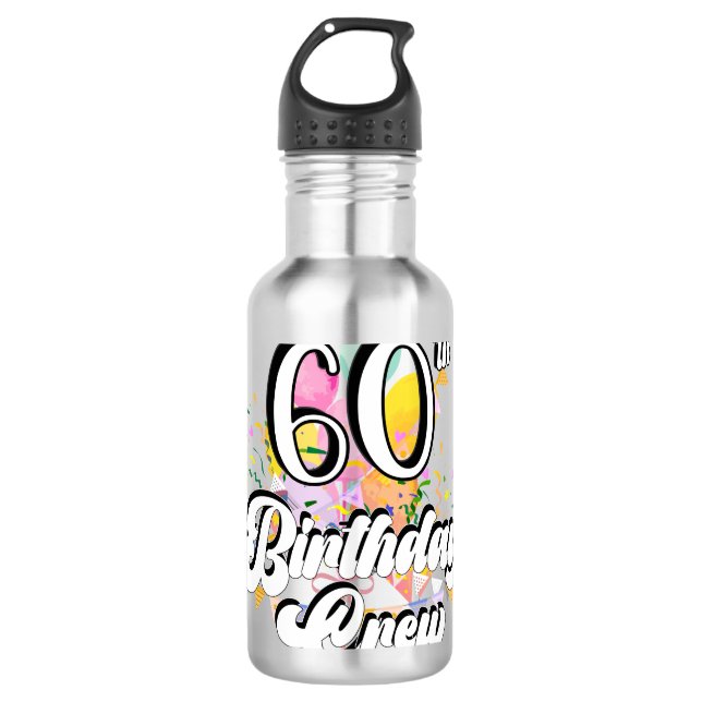 Garrafa 60º Aniversário Tripulação 60 (Frente)