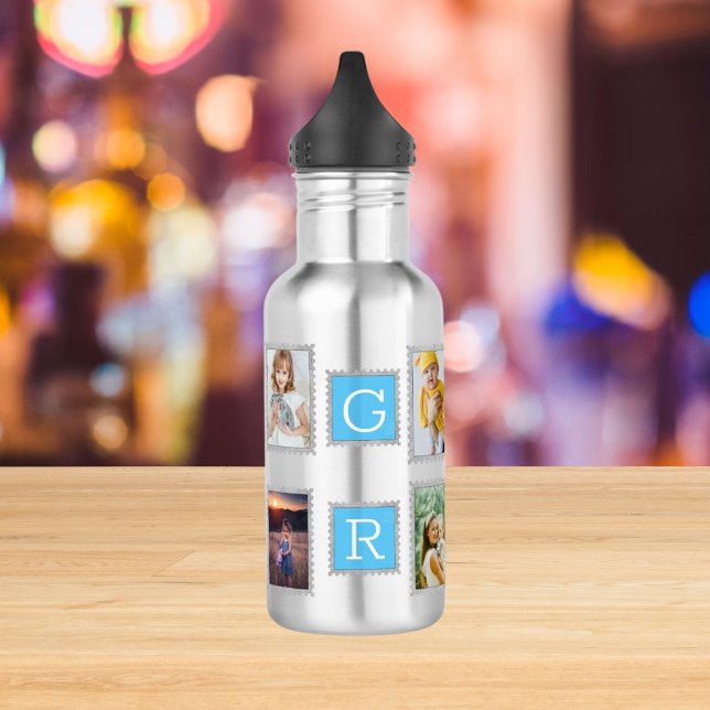 Garrafa 6 Seis Fotografias Collage Cóta Bebê Família Amor  (Criador carregado)