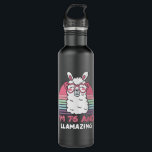 Garrafa 76th Birthday Llamazing Llama 76 Year Old Birthday<br><div class="desc">Retro Vintage Style Birthday Gift Design Perfect To Pair With Shorts,  Leggings Or Jeans For A Casual Yet Trendy Look. Humorous Funny Humor Birthday Gift Outfit For Family Member,  Loved One Or Yourself. Matches Loads Of Clothes. GET YOURS TODAY!</div>