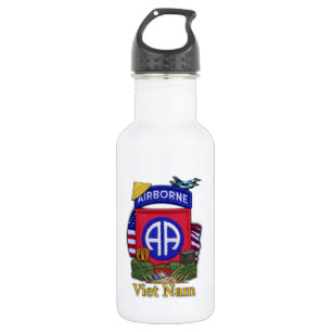 Garrafa 82ª divisão aérea vietnam war vets water Bott