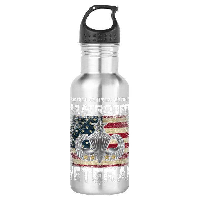 Garrafa 82.o Airborne Paratrooper Veteran (Frente)