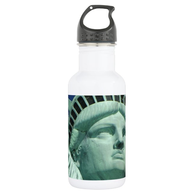 Garrafa A Estátua da Liberdade na Cidade de Nova York (Frente)