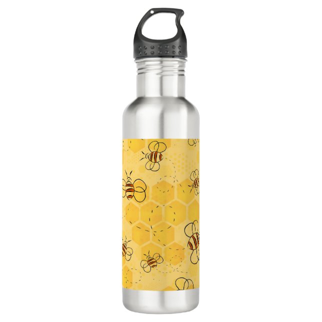 Garrafa Abeja Zumbindo Abelhas Mel Cute  (Frente)