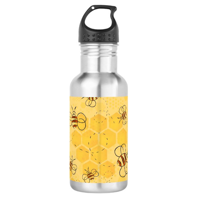 Garrafa Abeja Zumbindo Abelhas Mel Cute  (Frente)
