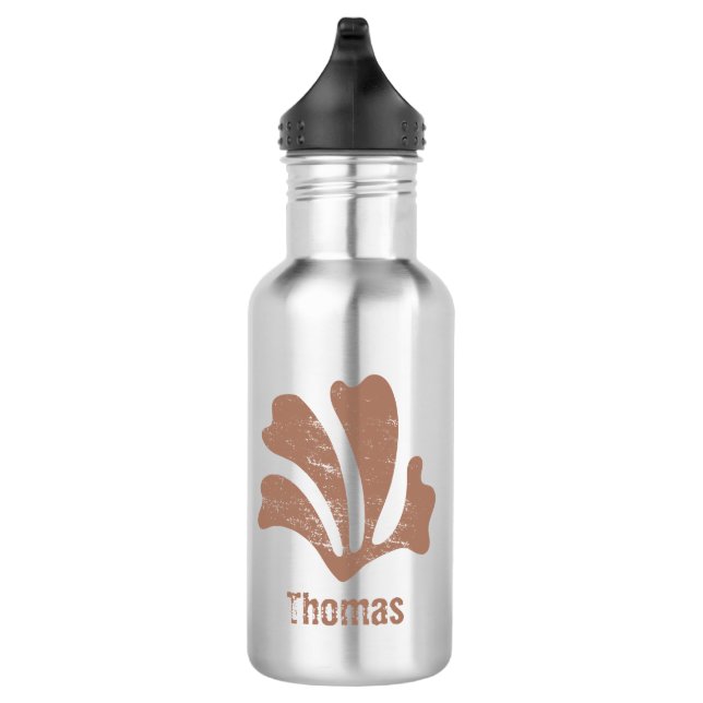 Garrafa Abstract Art Brown Algae, Kelp (Direita)