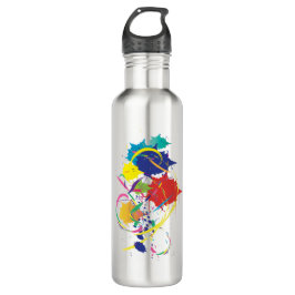 Garrafa Abstrato Paint Splatter Art Modern Legal.ai