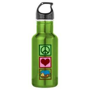 Garrafa Acampamento do amor da paz
