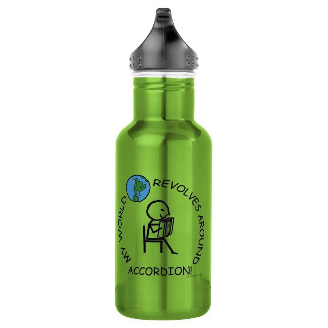 Garrafa Acordeão - Mundo Revola-se (Direita)