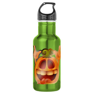 Garrafa Adesivo de Outono e Halloween