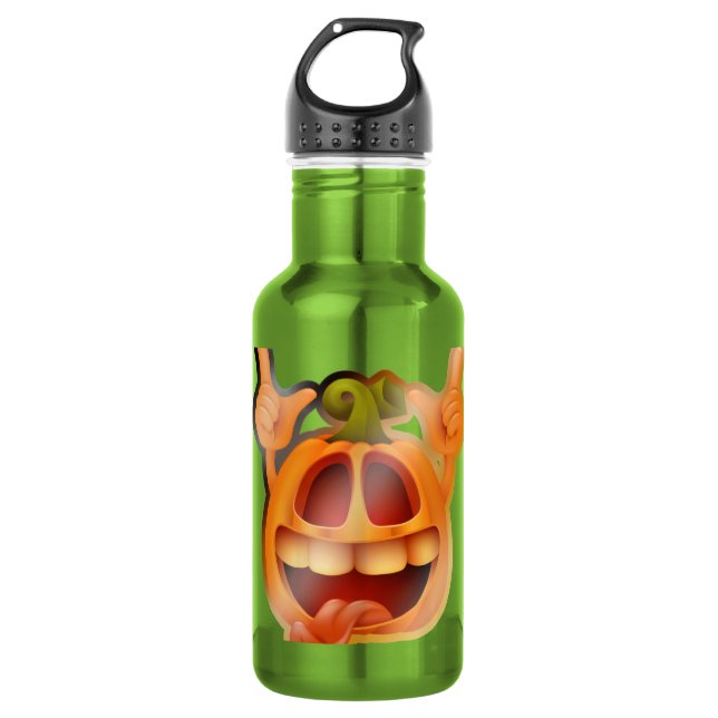 Garrafa Adesivo de Outono e Halloween (Frente)