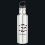Garrafa Adicionar logotipo comercial e site da empresa<br><div class="desc">Adicione o logotipo da sua empresa ou marca e o slogan de endereço do site clicando no botão "Personalizado". Perfeito para funcionários e clientes anunciarem sutilmente sua empresa. Não há nenhuma taxa de instalação ou requisito de ordem mínima. Faça o pedido de tantas ou menos quantas forem necessárias</div>