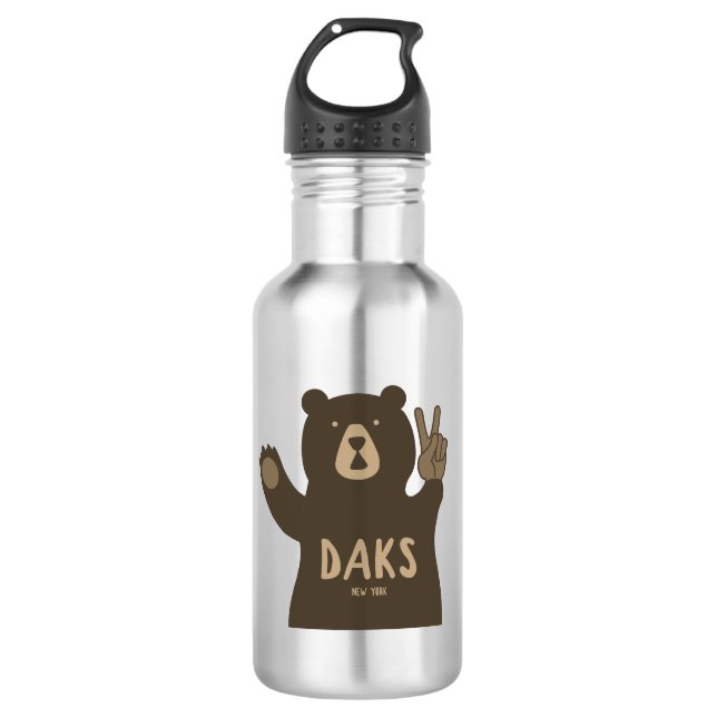 Garrafa Adirondacks Peace Bear (Frente)