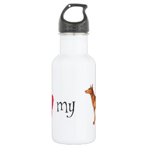 Garrafa Adoro o meu cão faraó