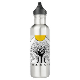 Garrafa Afirmações Yoga Tree Water Bottle