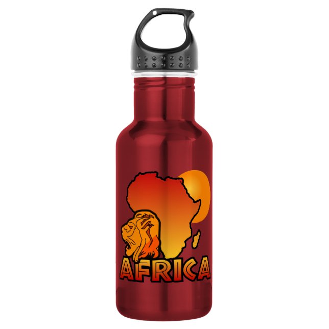 Garrafa ÁFRICA Colorida (Frente)