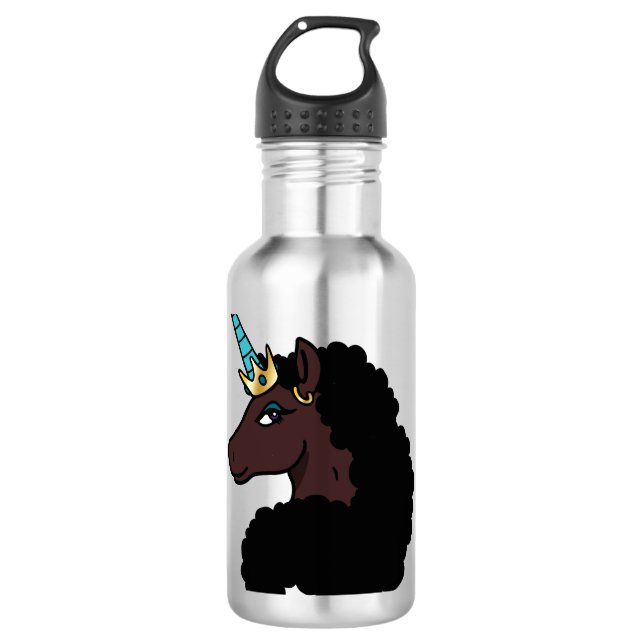 Garrafa Afro Unicorn | Magia (Frente)