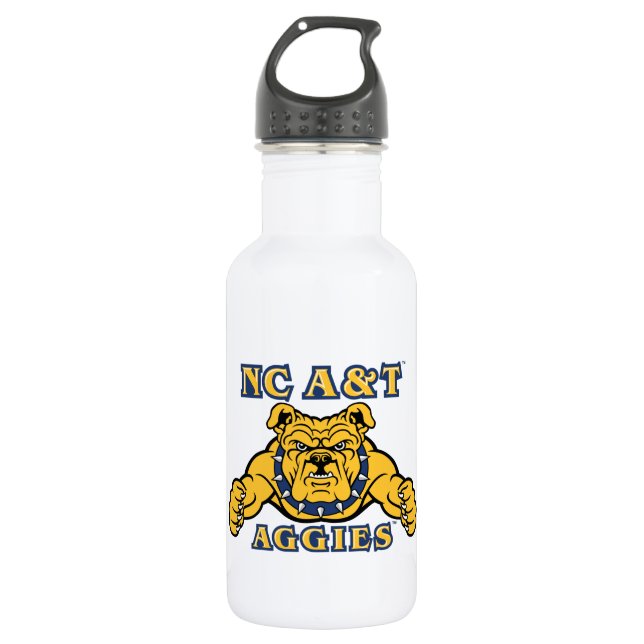 Garrafa Agências A&T NC | Aggie Bulldog (Frente)