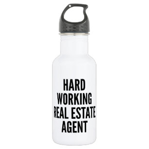 Garrafa Agente imobiliário de duro