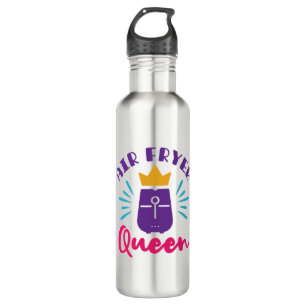Garrafa Air Fryer Queen Cook Cozinhar Chef Mulheres Menina