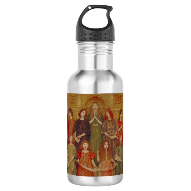 Garrafa Aleluia (por Thomas Cooper Gotch) (Frente)