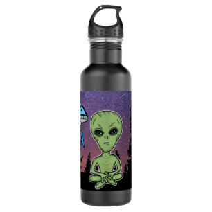 Garrafa Alienígena e UfO no Starry    NightStainless Stee
