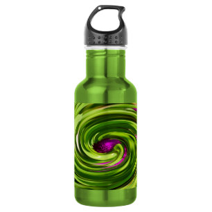 Garrafa Allium Abstract Stainless Steel Water Bottle