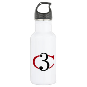 Garrafa Alumínio com logotipo C3