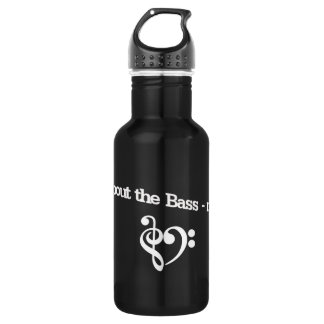 Garrafa Alumínio para aqueles que amam o baixo