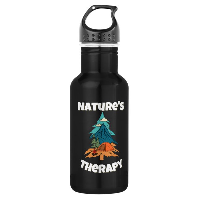 Garrafa Amantes da Natureza em Terapia (Frente)