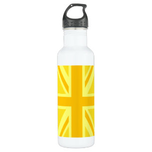 Garrafa Amarelo Amarelo Jack British Flag Background