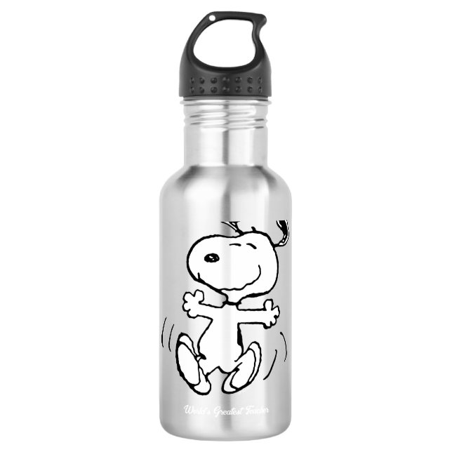 Garrafa Amendoins | Maior Professor Snoopy Personalizado (Frente)