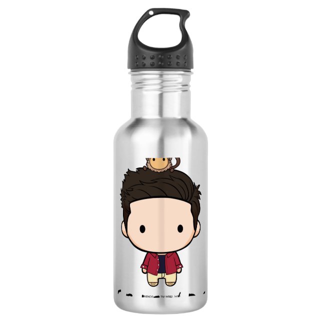 Garrafa AMIGOS™ | Ross Chibi (Frente)
