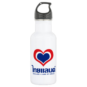 Garrafa Amor [Coração] Tailândia ♦ Esquema de Língua Taila