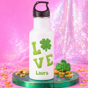 Garrafa Amor no Dia de São Patrício