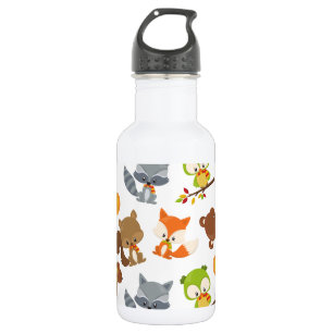 Garrafa Animais Da Floresta, Animais Da Floresta, Animais 