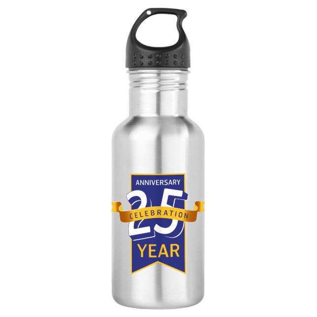 Garrafa aniversário de 25 anos (Frente)