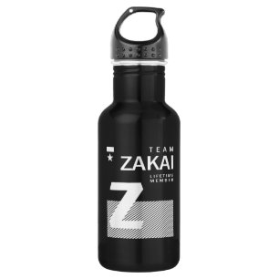 Garrafa Aniversário do Nome Personalizado Zakai