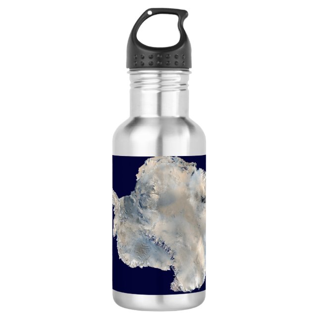 Garrafa Antártica (Imagem Azul Marble da NASA) (Frente)