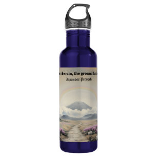 Garrafa Após a chuva (Arte de Paisagem Japonesa com Aquare