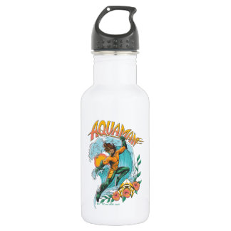 Garrafa Aquaman e Trident Ascensão Graphic
