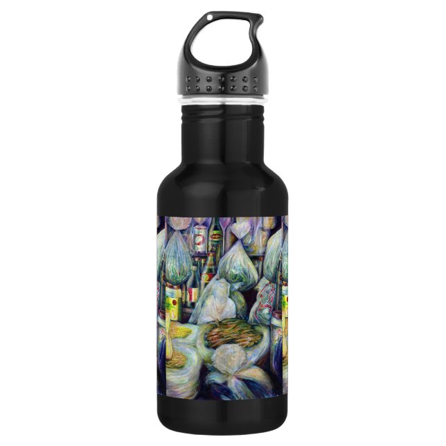 Garrafa Aromas secos ao Sol de Singapura (Frente)