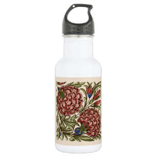 Garrafa Arte Antiguária do Azulejo Flor de Cravos