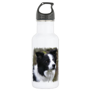 Garrafa Arte de Collie de Borda