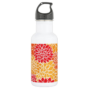 Garrafa Arte floral profunda
