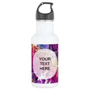 Garrafa Arte Fractal Apofítica - Modelo da teia de aranha