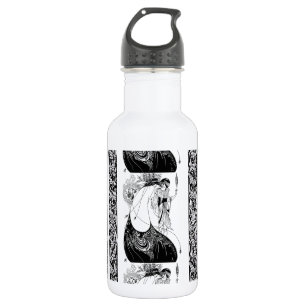 Garrafa Aubrey Beardsley A Saia do Pavão Art Nouveau