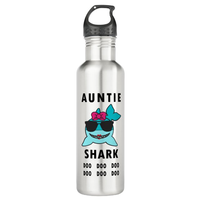 GARRAFA AUNTIE SHARK DOO DOO DOO (Frente)